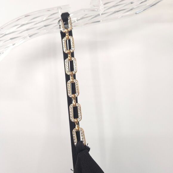 Jason Wu Black Jumpsuit with Chain Straps - Picture 7 of 16